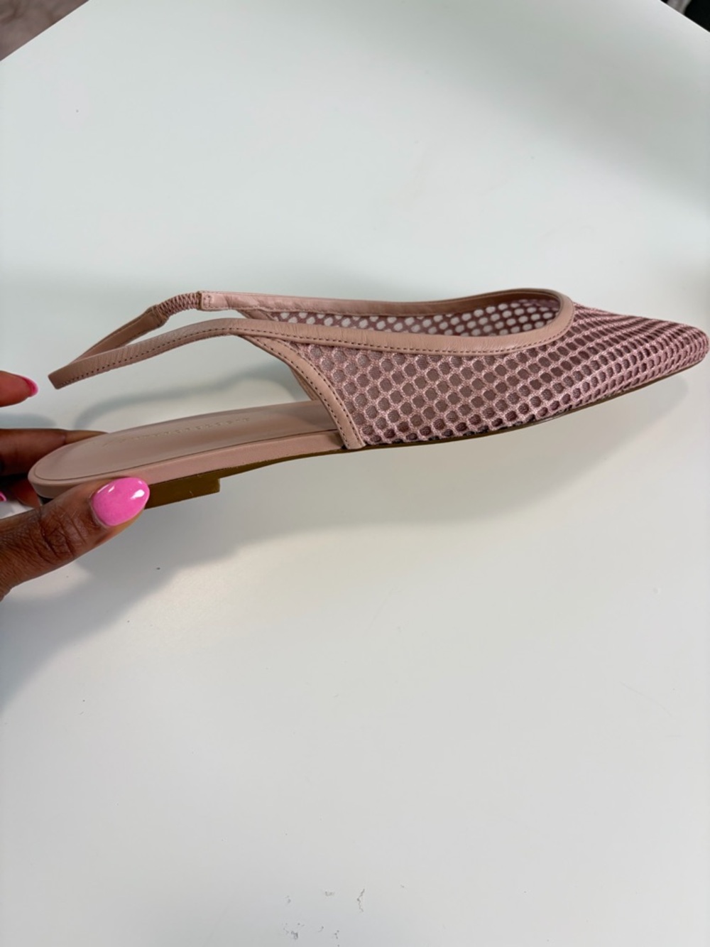 Anthropologie Mesh Slingback Pointed Toe Flats - Picture 7 of 11